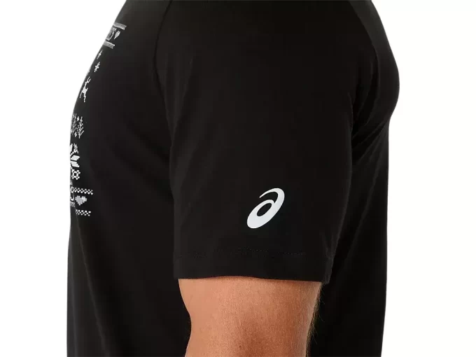 UNISEX ASICS HOLIDAY KORT ERME T-SKJORTE