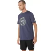 UNISEX ASICS LYSERE DAGER FORUT KORT ERME T-SKJORTE