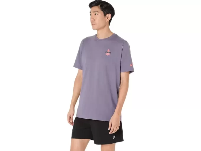 UNISEX ASICS NATURE KORT ERME T-SKJORTE