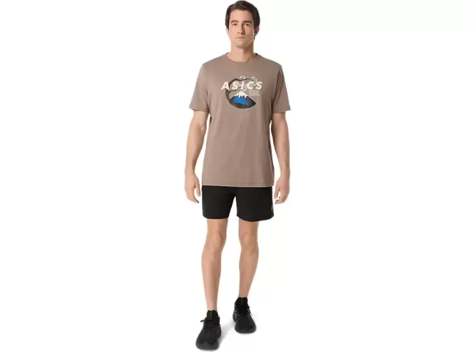 UNISEX ASICS OUTDOOR KORT ERME T-SKJORTE UNISEX ASICS OUTDOOR KORT ERME T-SKJORTE