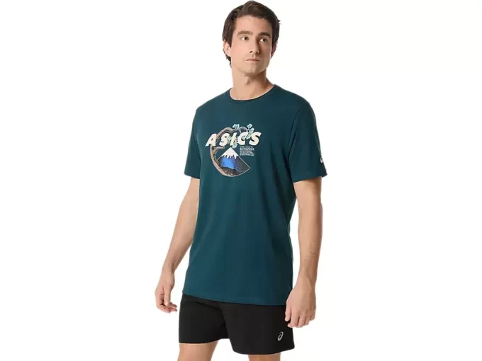 UNISEX ASICS OUTDOOR KORT ERME T-SKJORTE