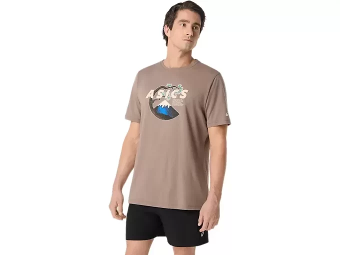 UNISEX ASICS OUTDOOR KORT ERME T-SKJORTE UNISEX ASICS OUTDOOR KORT ERME T-SKJORTE