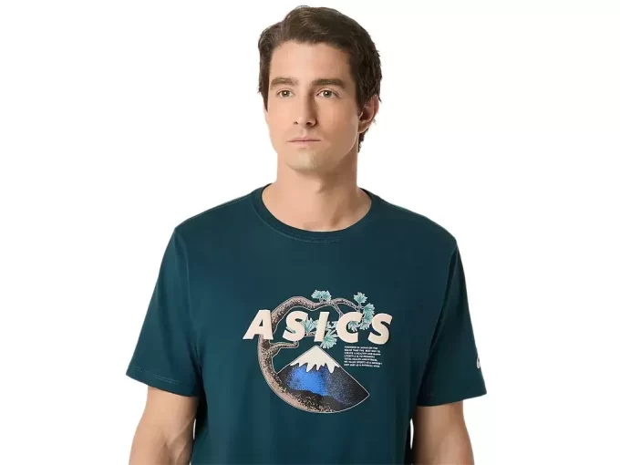 UNISEX ASICS OUTDOOR KORT ERME T-SKJORTE