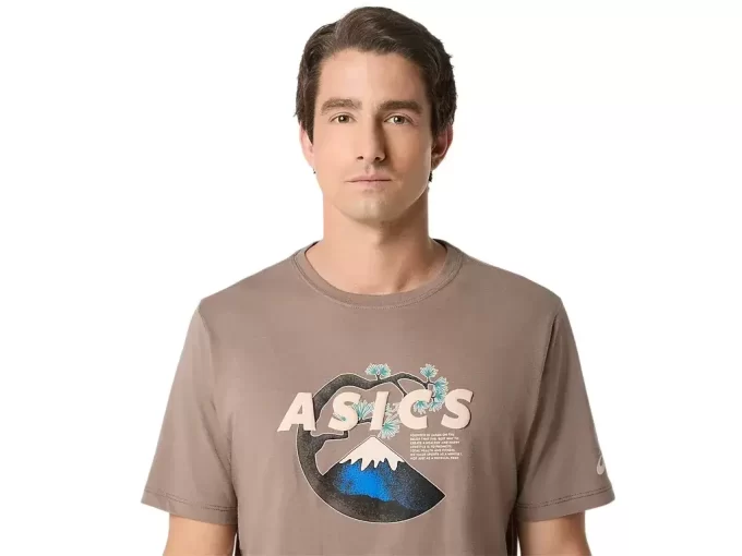 UNISEX ASICS OUTDOOR KORT ERME T-SKJORTE UNISEX ASICS OUTDOOR KORT ERME T-SKJORTE