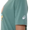 UNISEX ASICS PALM IN THE SUN KORT ERME T-SKJORTE UNISEX ASICS PALM IN THE SUN KORT ERME T-SKJORTE