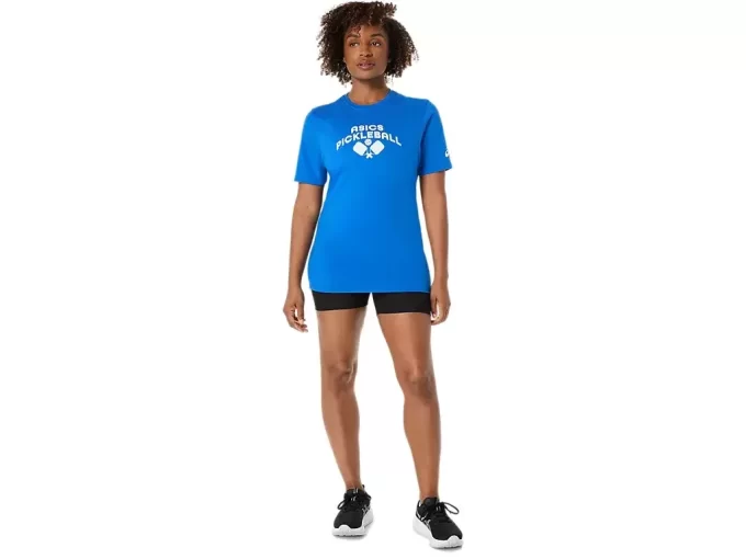 UNISEX ASICS PICKLEBALL KORT ERME T-SKJORTE