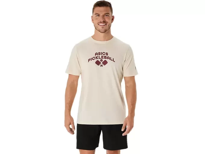 UNISEX ASICS PICKLEBALL KORT ERME T-SKJORTE