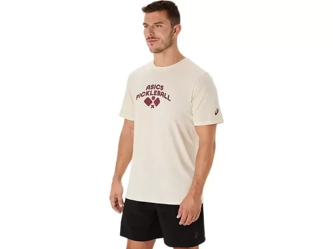 UNISEX ASICS PICKLEBALL KORT ERME T-SKJORTE