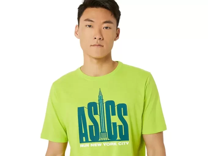 UNISEX ASICS RUN NYC RUN CLUB CREW-T-SHIRT