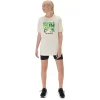 UNISEX ASICS RUN OUTSIDE CLUB KORTARMET T-SKJORTE
