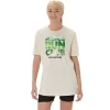UNISEX ASICS RUN OUTSIDE CLUB KORTARMET T-SKJORTE