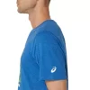UNISEX ASICS RUN OUTSIDE CLUB KORTARMET T-SKJORTE