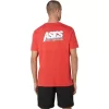 UNISEX ASICS SMSB 1977 RUN CLUB KORTARMET T-SKJORTE