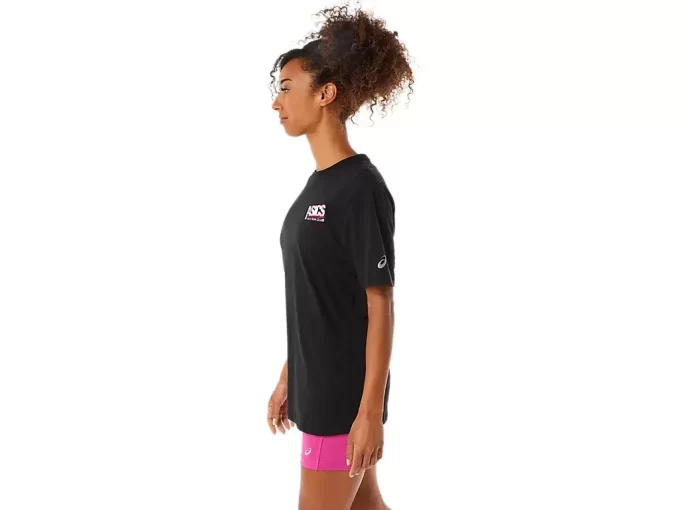 UNISEX ASICS SMSB 1977 RUN CLUB KORTARMET T-SKJORTE