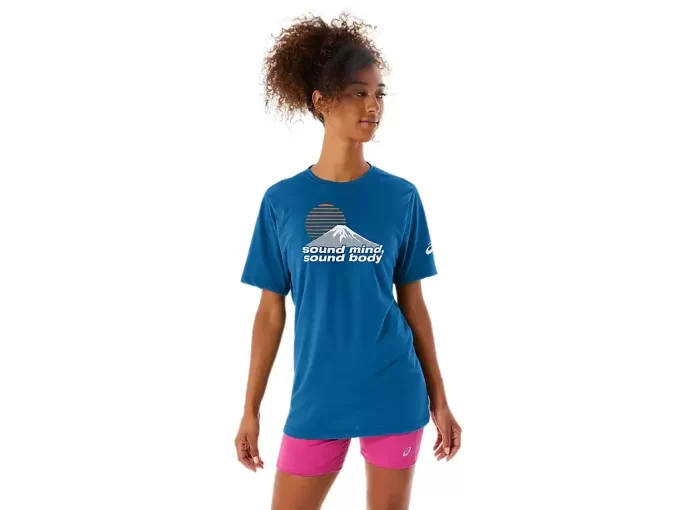UNISEX ASICS SMSB JOURNEY T-SHIRT UNISEX ASICS SMSB JOURNEY T-SHIRT