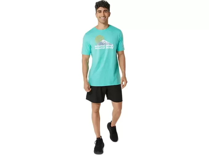 UNISEX ASICS SMSB JOURNEY T-SHIRT UNISEX ASICS SMSB JOURNEY T-SHIRT