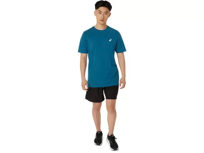 UNISEX ASICS T-SKJORTE MED DAISY-PRINT OG KORT ERME