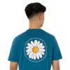 UNISEX ASICS T-SKJORTE MED DAISY-PRINT OG KORT ERME
