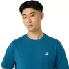 UNISEX ASICS T-SKJORTE MED DAISY-PRINT OG KORT ERME