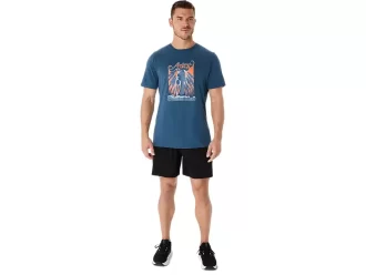 UNISEX ASICS WANDER KORT ERME T-SKJORTE