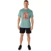 UNISEX ASICS WANDER KORT ERME T-SKJORTE