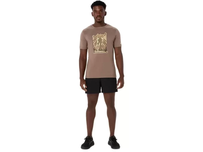 UNISEX ASICS WANDER KORT ERME T-SKJORTE