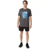 UNISEX ASICS WANDER KORT ERME T-SKJORTE