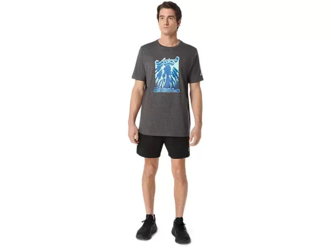 UNISEX ASICS WANDER KORT ERME T-SKJORTE