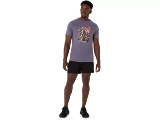 UNISEX ASICS WANDER KORT ERME T-SKJORTE