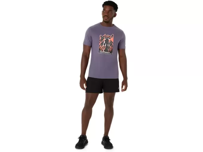 UNISEX ASICS WANDER KORT ERME T-SKJORTE