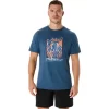 UNISEX ASICS WANDER KORT ERME T-SKJORTE