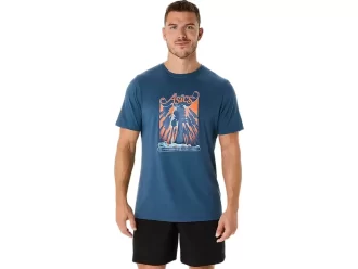 UNISEX ASICS WANDER KORT ERME T-SKJORTE