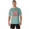 UNISEX ASICS WANDER KORT ERME T-SKJORTE