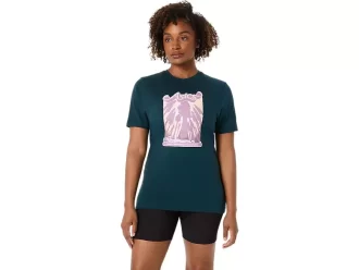 UNISEX ASICS WANDER KORT ERME T-SKJORTE