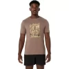 UNISEX ASICS WANDER KORT ERME T-SKJORTE