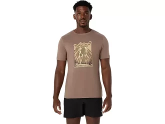 UNISEX ASICS WANDER KORT ERME T-SKJORTE