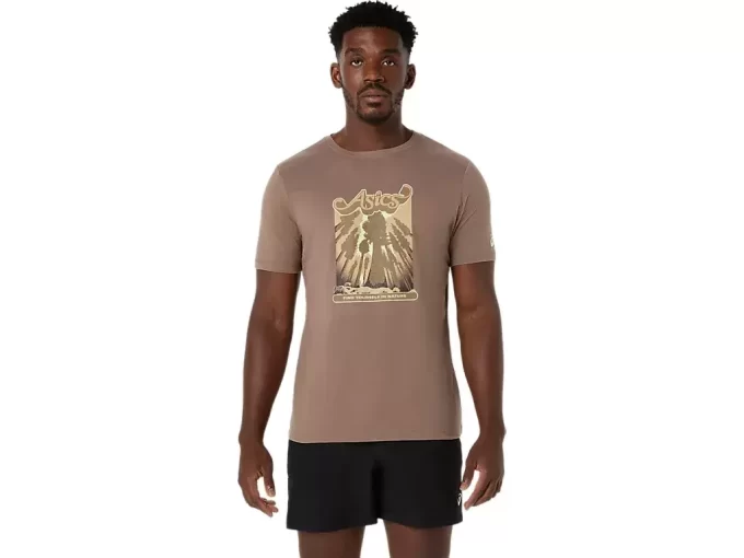 UNISEX ASICS WANDER KORT ERME T-SKJORTE