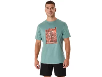 UNISEX ASICS WANDER KORT ERME T-SKJORTE