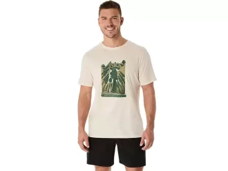 UNISEX ASICS WANDER KORT ERME T-SKJORTE
