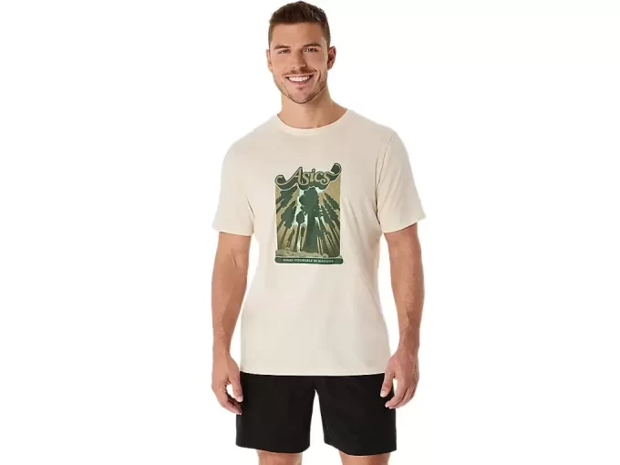 UNISEX ASICS WANDER KORT ERME T-SKJORTE