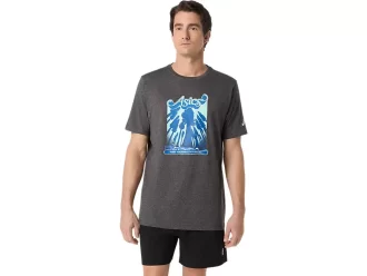 UNISEX ASICS WANDER KORT ERME T-SKJORTE