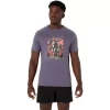 UNISEX ASICS WANDER KORT ERME T-SKJORTE