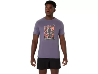 UNISEX ASICS WANDER KORT ERME T-SKJORTE