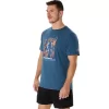 UNISEX ASICS WANDER KORT ERME T-SKJORTE