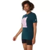 UNISEX ASICS WANDER KORT ERME T-SKJORTE