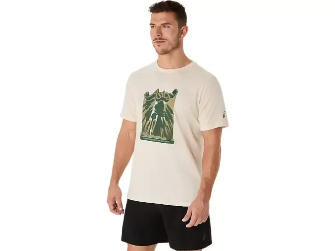 UNISEX ASICS WANDER KORT ERME T-SKJORTE