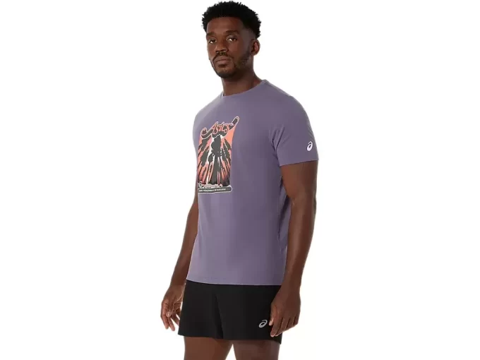 UNISEX ASICS WANDER KORT ERME T-SKJORTE