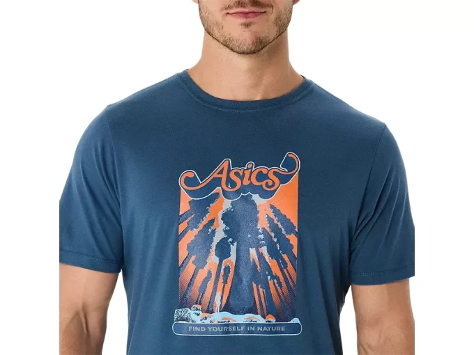 UNISEX ASICS WANDER KORT ERME T-SKJORTE