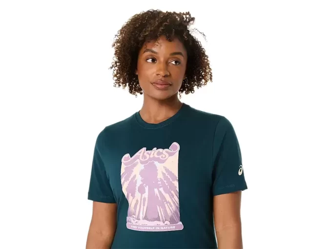 UNISEX ASICS WANDER KORT ERME T-SKJORTE