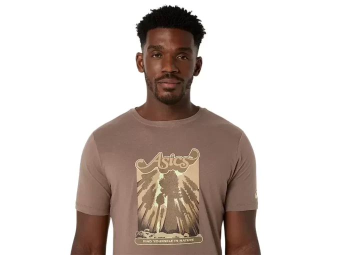 UNISEX ASICS WANDER KORT ERME T-SKJORTE